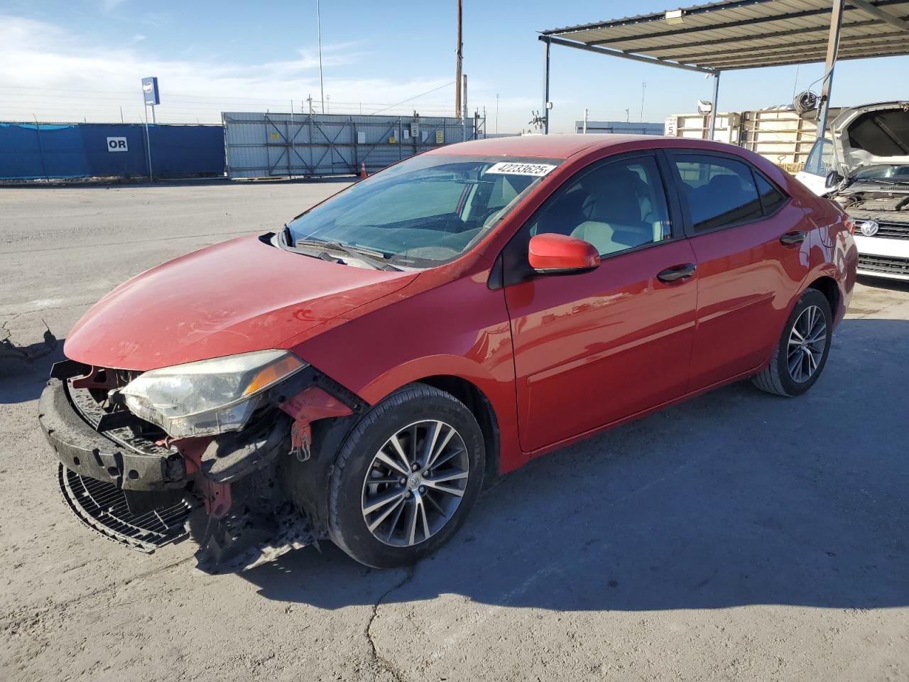 2016 Toyota Corolla VIN 2T1BURHE1GC612760