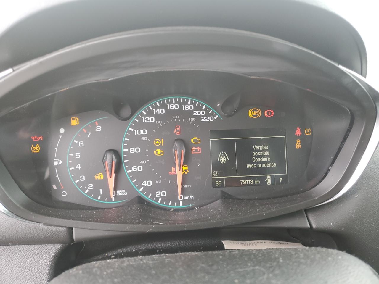 2017 Chevrolet Trax VIN 3GNCJKSB0HL146585 Copart auction photo, front end damage thumbnail 9