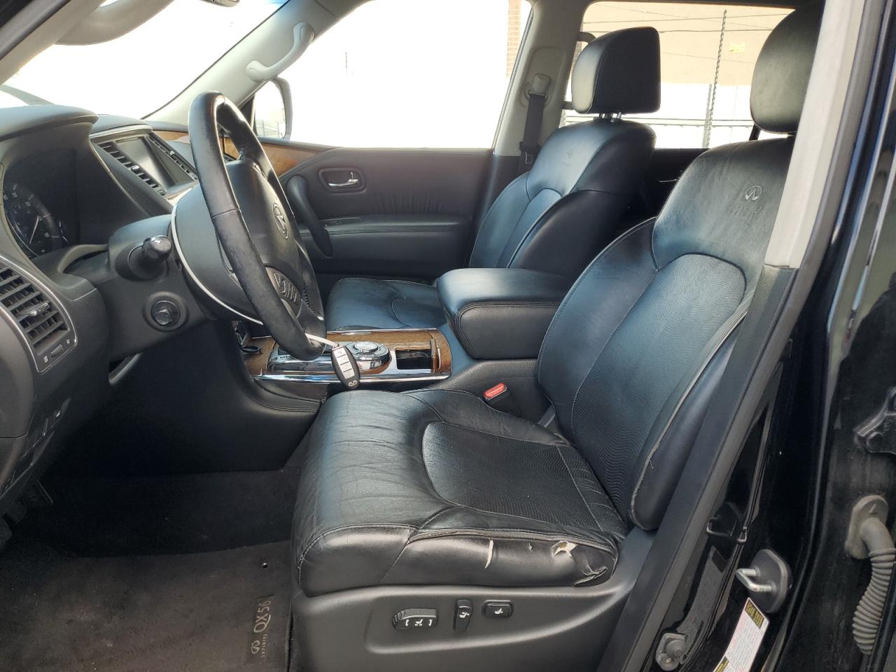 2013 Infiniti QX56 VIN JN8AZ2NF5D9530912 Copart auction photo, rear end damage thumbnail 7