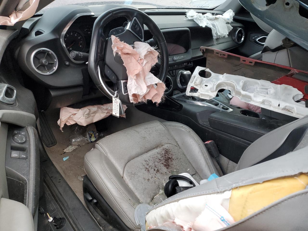2018 Chevrolet Camaro VIN 1G1FD1RS6J0183262 Copart auction photo, front end / side damage thumbnail 8