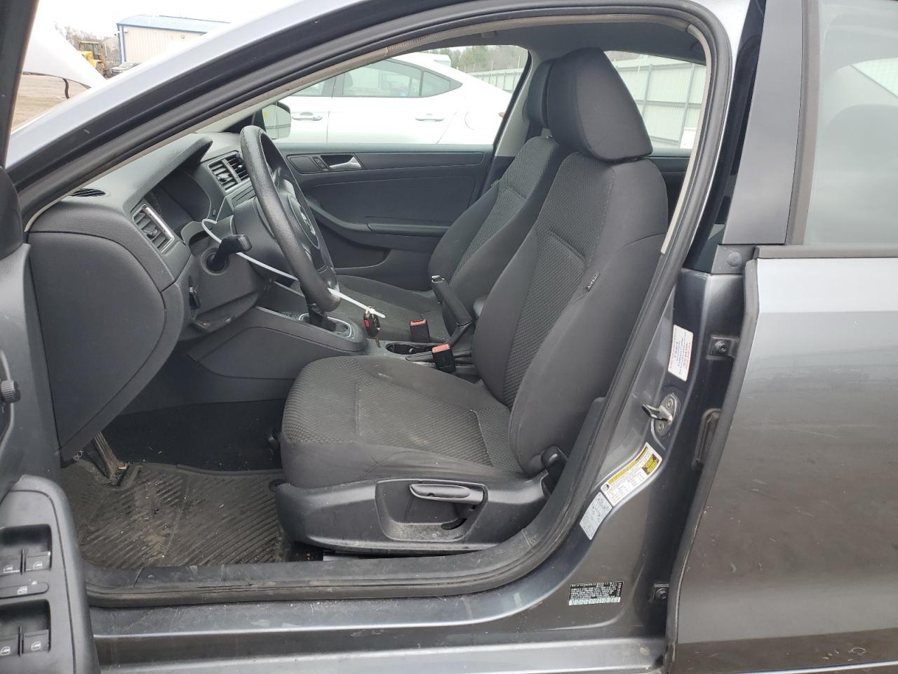 2014 Volkswagen Jetta VIN 3VW1K7AJ4EM323483 Copart auction photo, rear end damage thumbnail 7