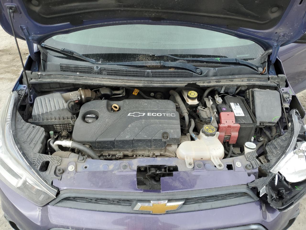 2017 Chevrolet Spark VIN KL8CB6SAXHC759810 Copart auction photo, front end damage thumbnail 11