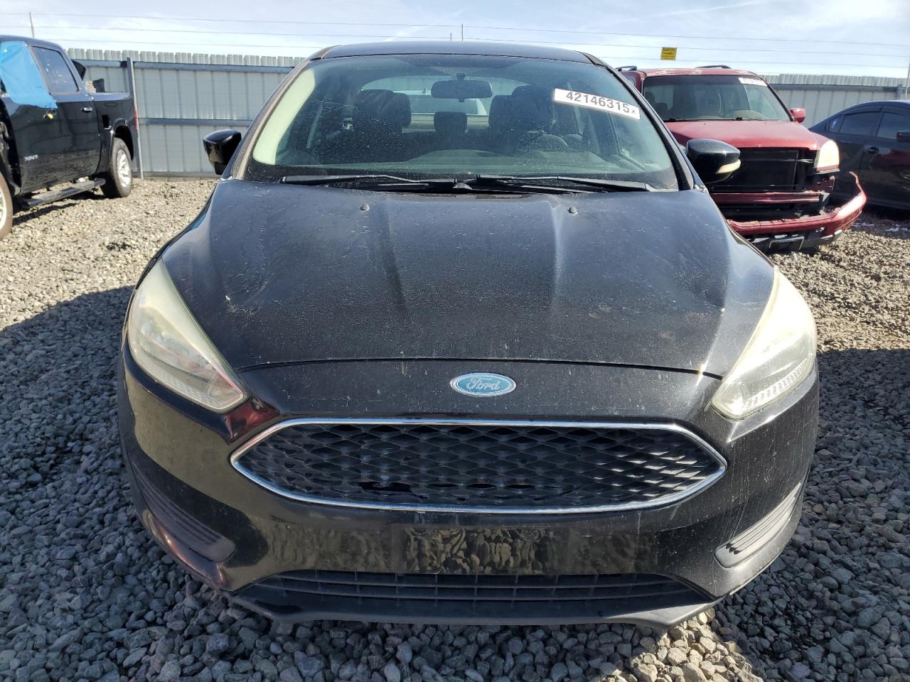 2015 Ford Focus VIN 1FADP3F29FL330367 Copart auction photo, rear end / side damage thumbnail 5
