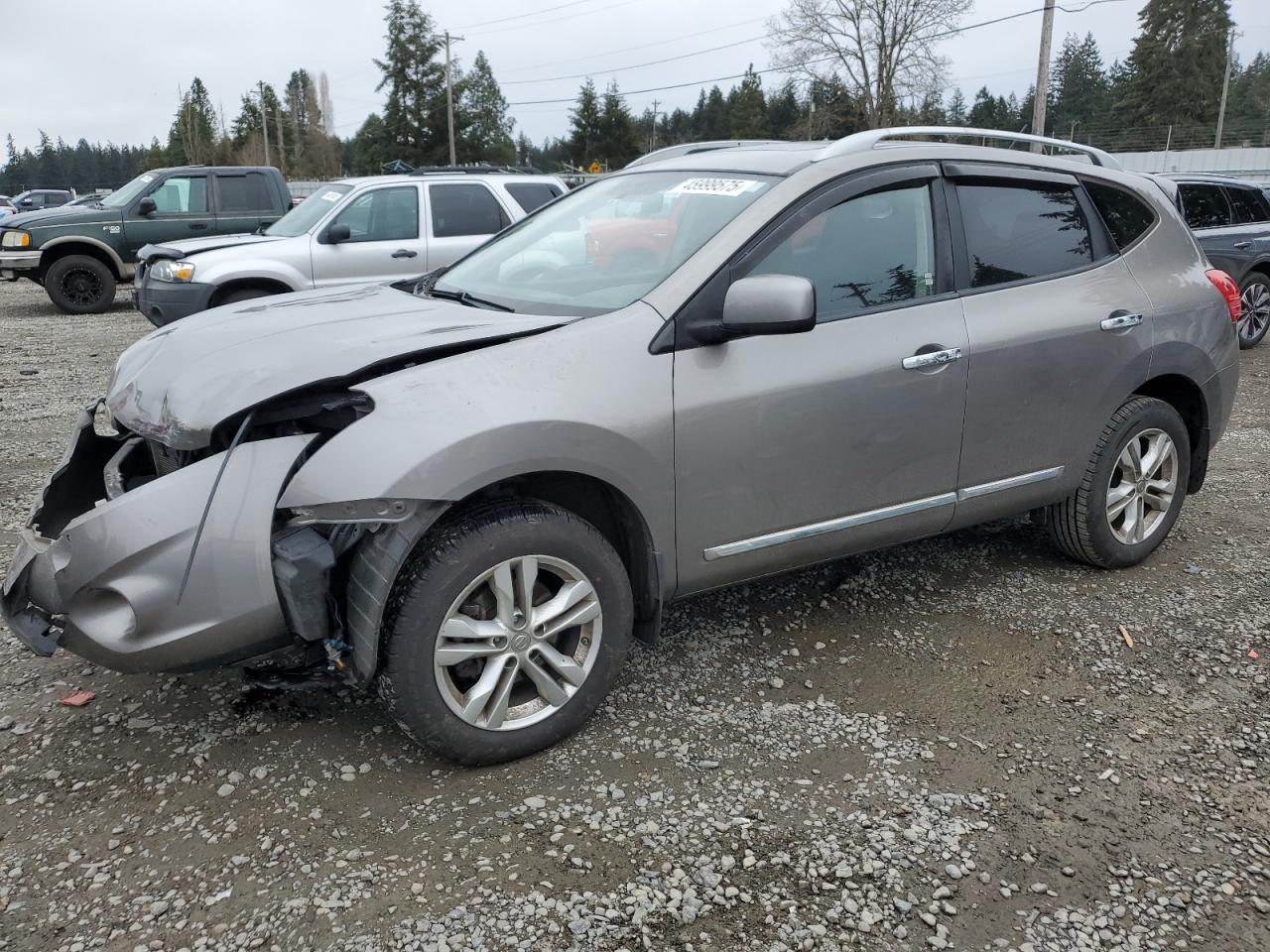 2013 Nissan Rogue VIN JN8AS5MV6DW632705