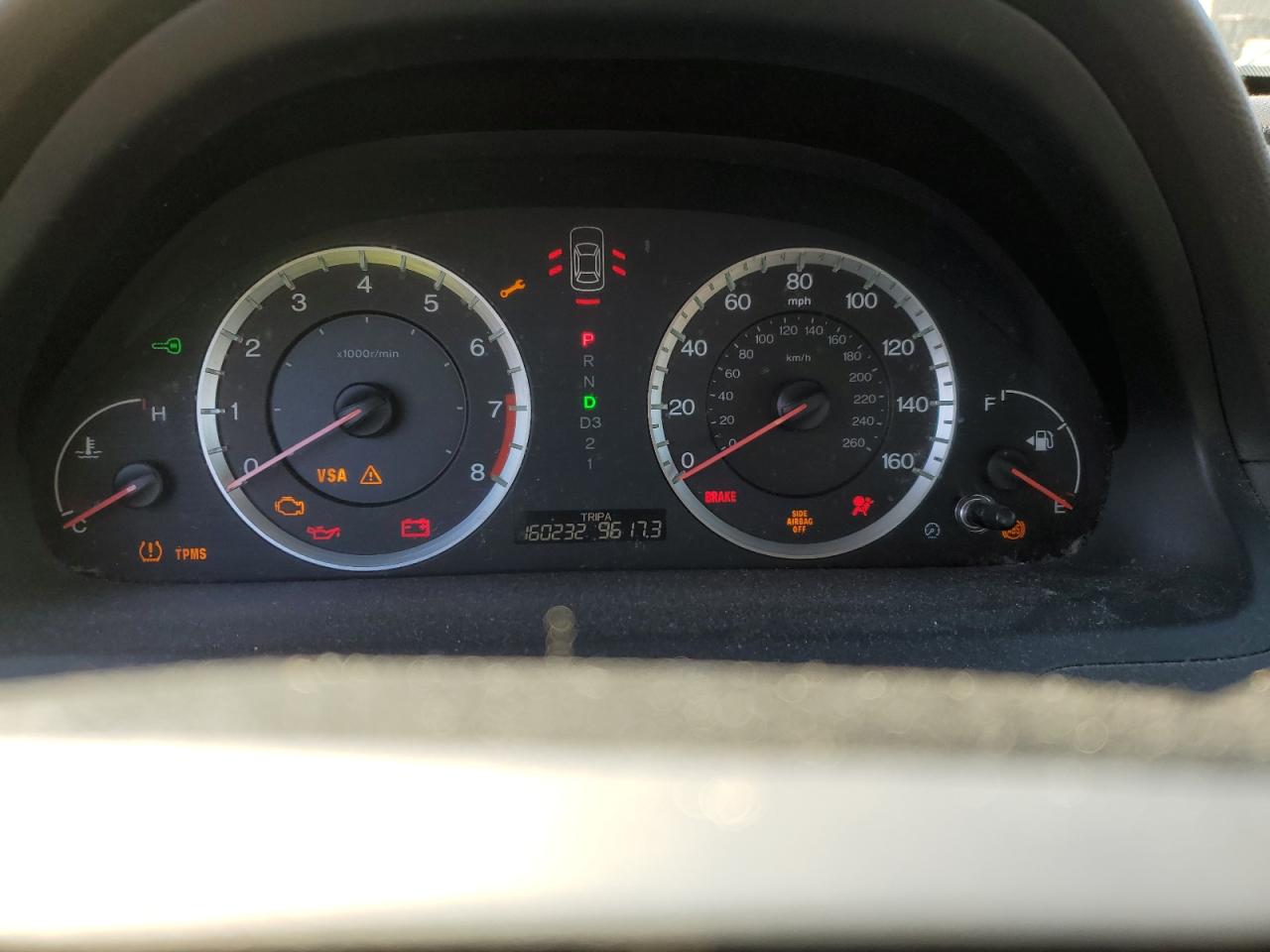 2008 Honda Accord VIN 1HGCP26358A112807 Copart auction photo, mechanical damage thumbnail 9