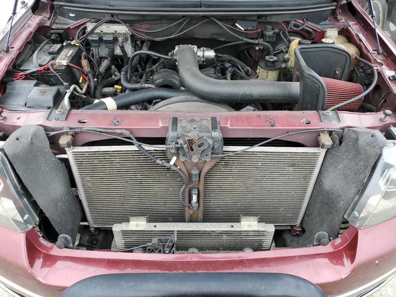 2005 Ford F-150 VIN 1FTPW14505FA64553 Copart auction photo, mechanical / rear end damage thumbnail 11