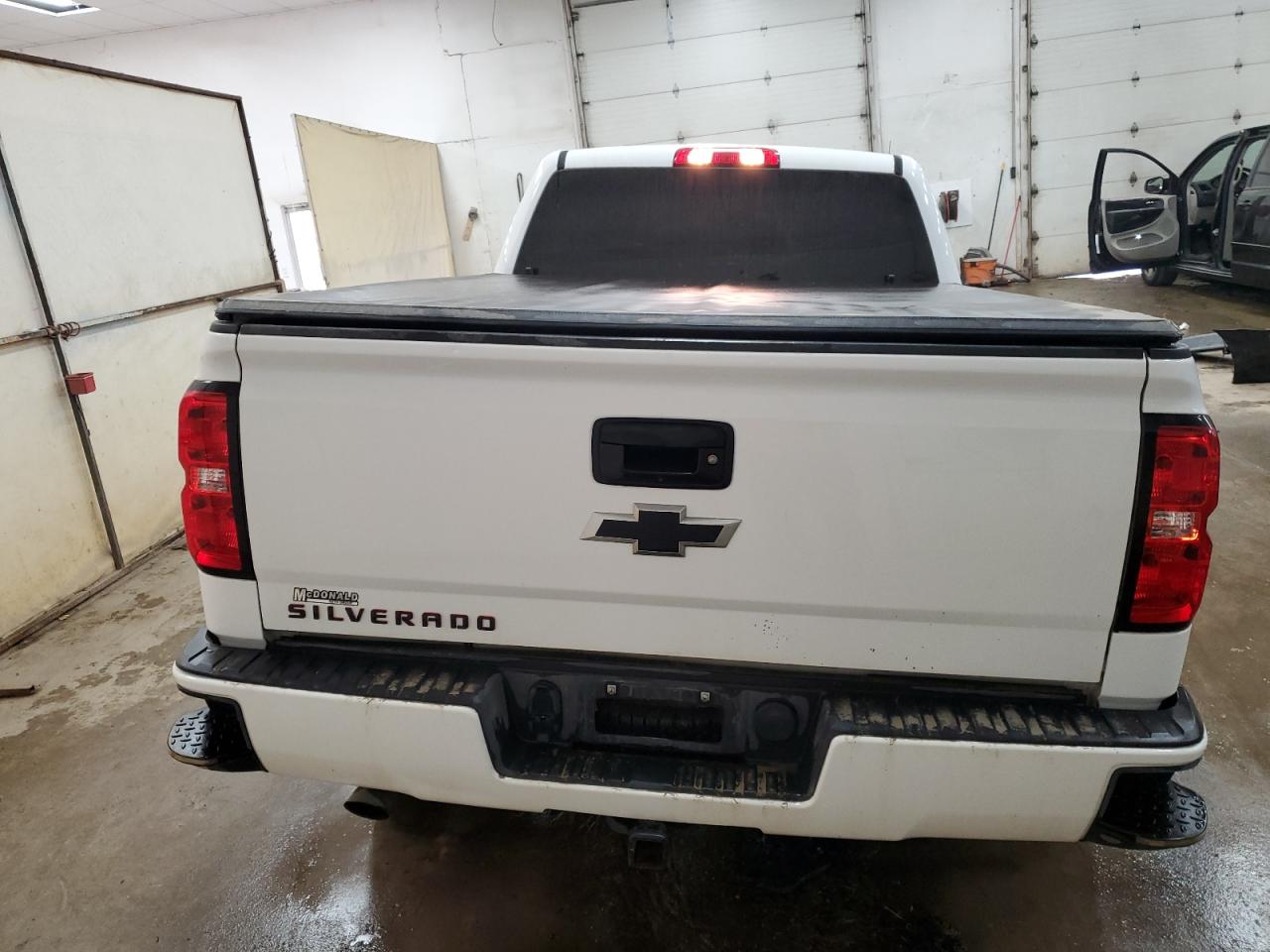 2018 Chevrolet Silverado VIN 1GCVKREC6JZ247320 Copart auction photo, front end / side damage thumbnail 6