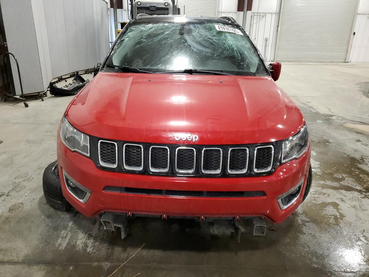 2018 Jeep Compass VIN 3C4NJDCB9JT267195 Copart auction photo, rollover damage thumbnail 5
