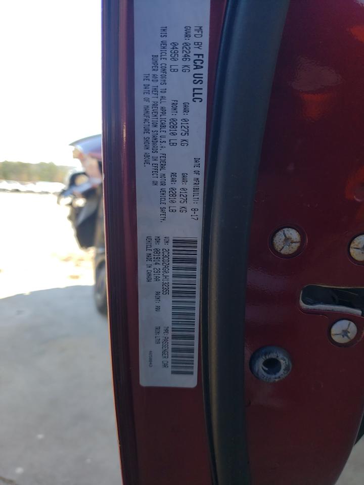2018 Dodge Challenger VIN 2C3CDZAG0JH132355 Copart auction photo, front end / rear end damage thumbnail 12