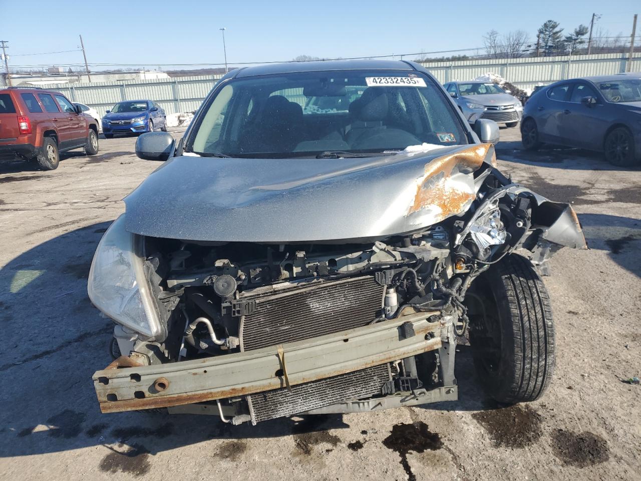 2013 Nissan Versa VIN 3N1CN7AP2DL874638 Copart auction photo, front end damage thumbnail 5