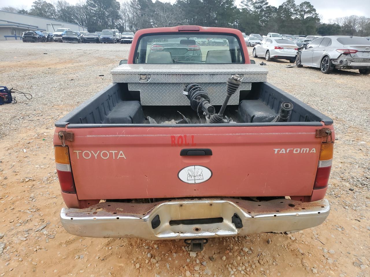 1999 Toyota Tacoma VIN 4TANL42N6XZ451352 Copart auction photo, front end damage thumbnail 6