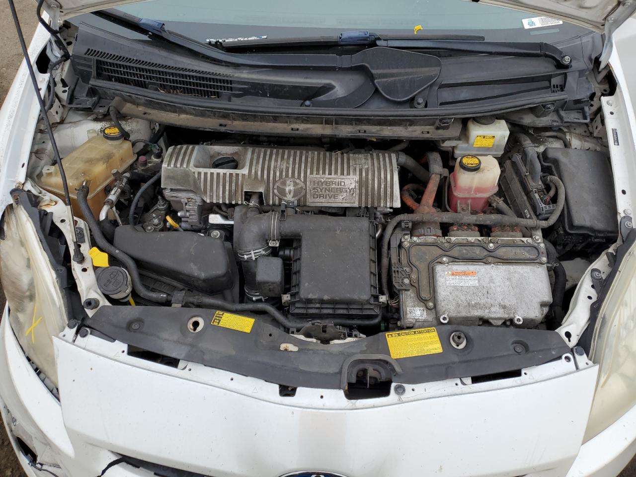 2010 Toyota Prius VIN JTDKN3DU2A0236403 Copart auction photo, all over damage thumbnail 11