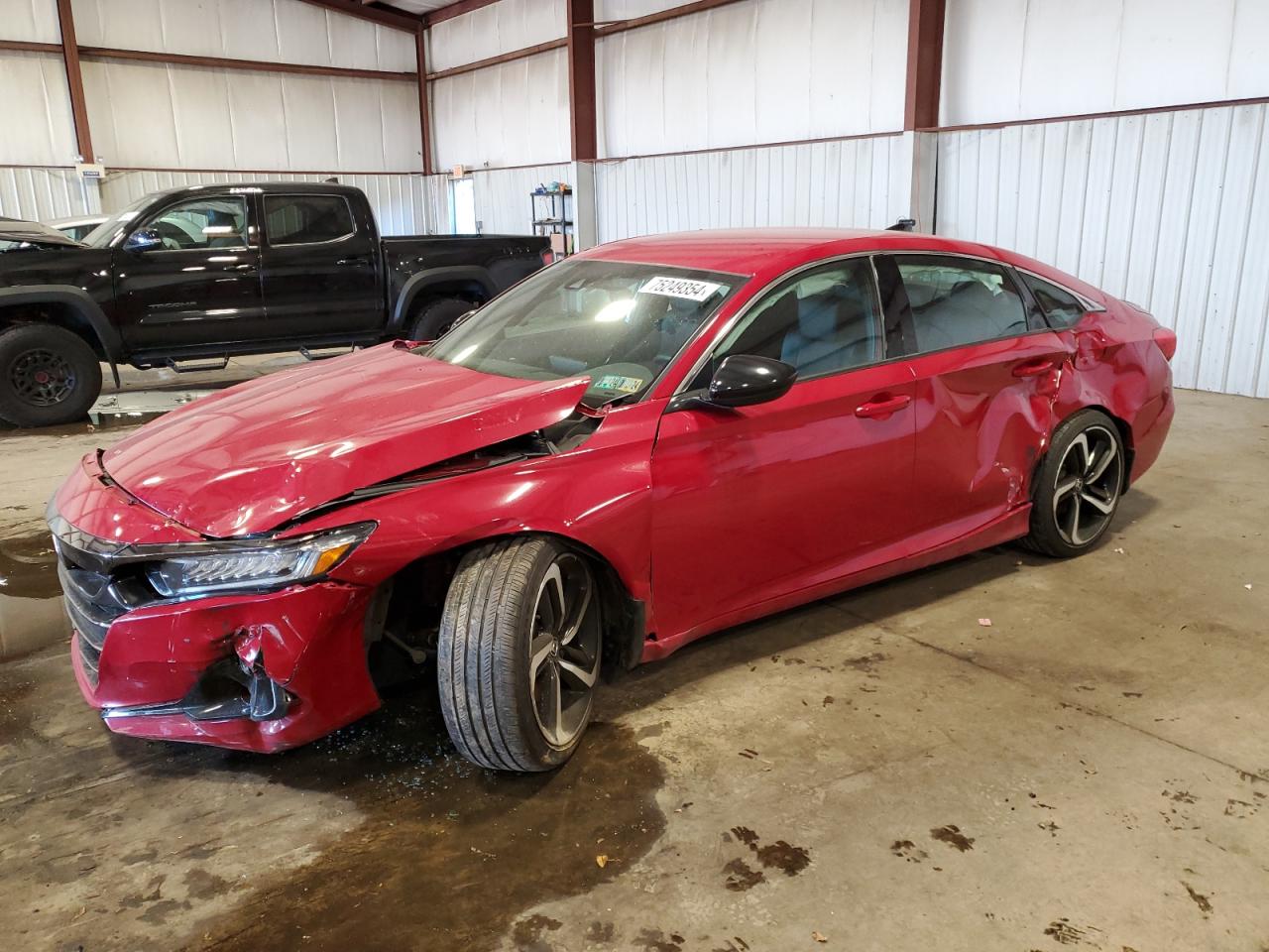 2021 Honda Accord VIN 1HGCV1F37MA119624