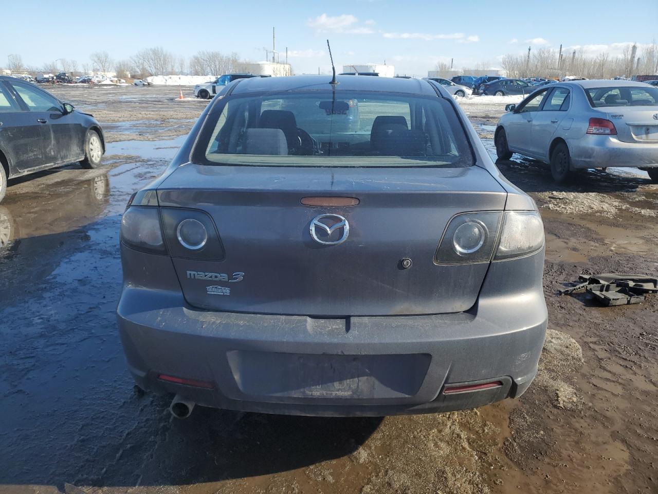 2008 Mazda 3 VIN JM1BK32F281852636 Copart auction photo, front end damage thumbnail 6