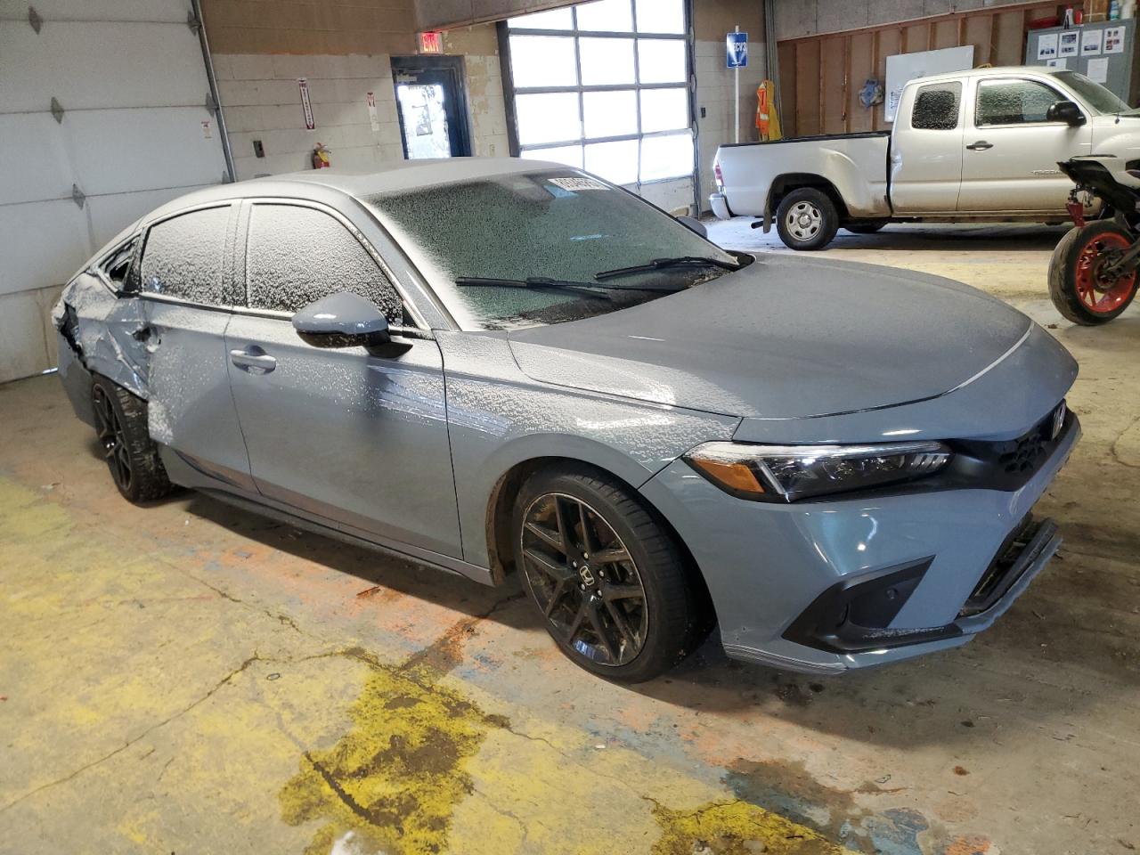 2022 Honda Civic VIN 19XFL1H83NE011560 Copart auction photo, all over / mechanical damage thumbnail 4