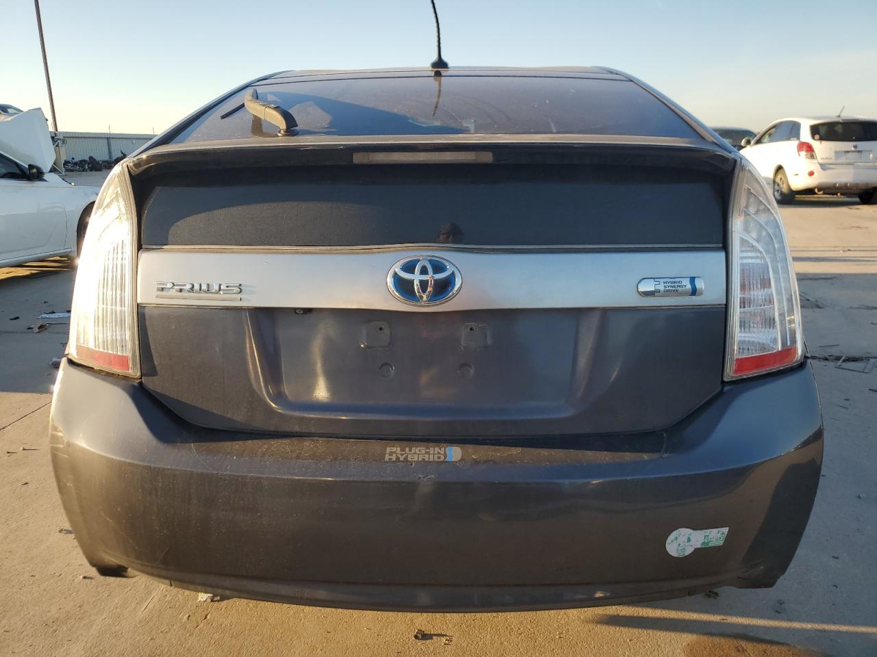 2012 Toyota Prius VIN JTDKN3DP6C3011235 Copart auction photo, front end / side damage thumbnail 6