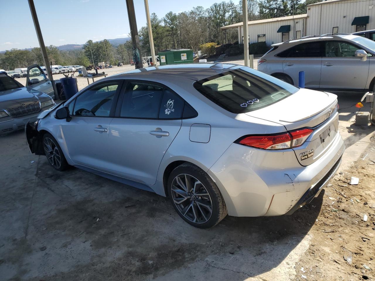 2022 Toyota Corolla VIN 5YFS4MCEXNP102219 Copart auction photo, front end damage thumbnail 2
