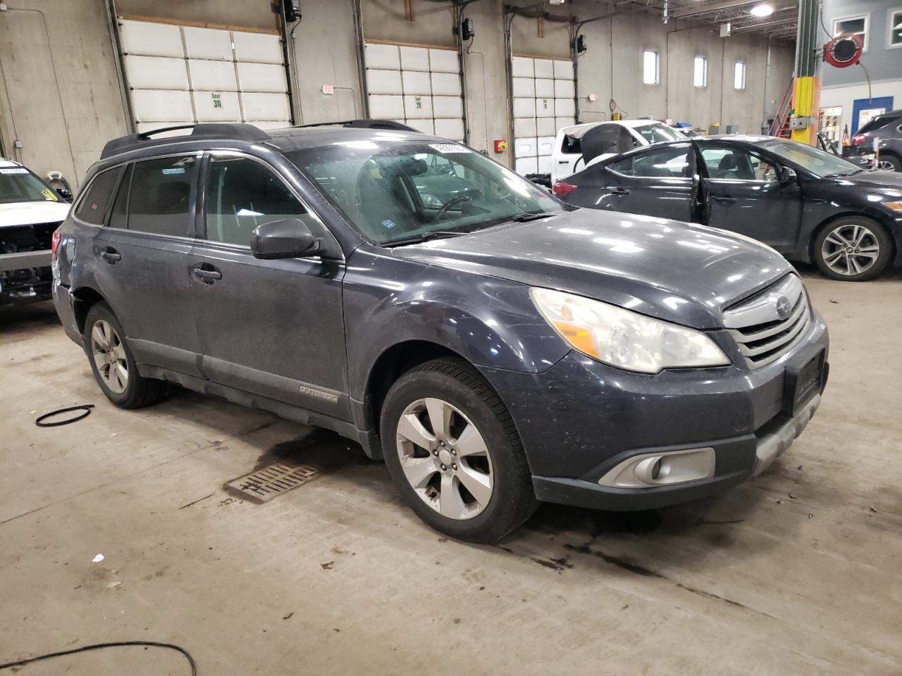 2011 Subaru Outback VIN 4S4BRDLC1B2390962 Copart auction photo, rear end damage thumbnail 4