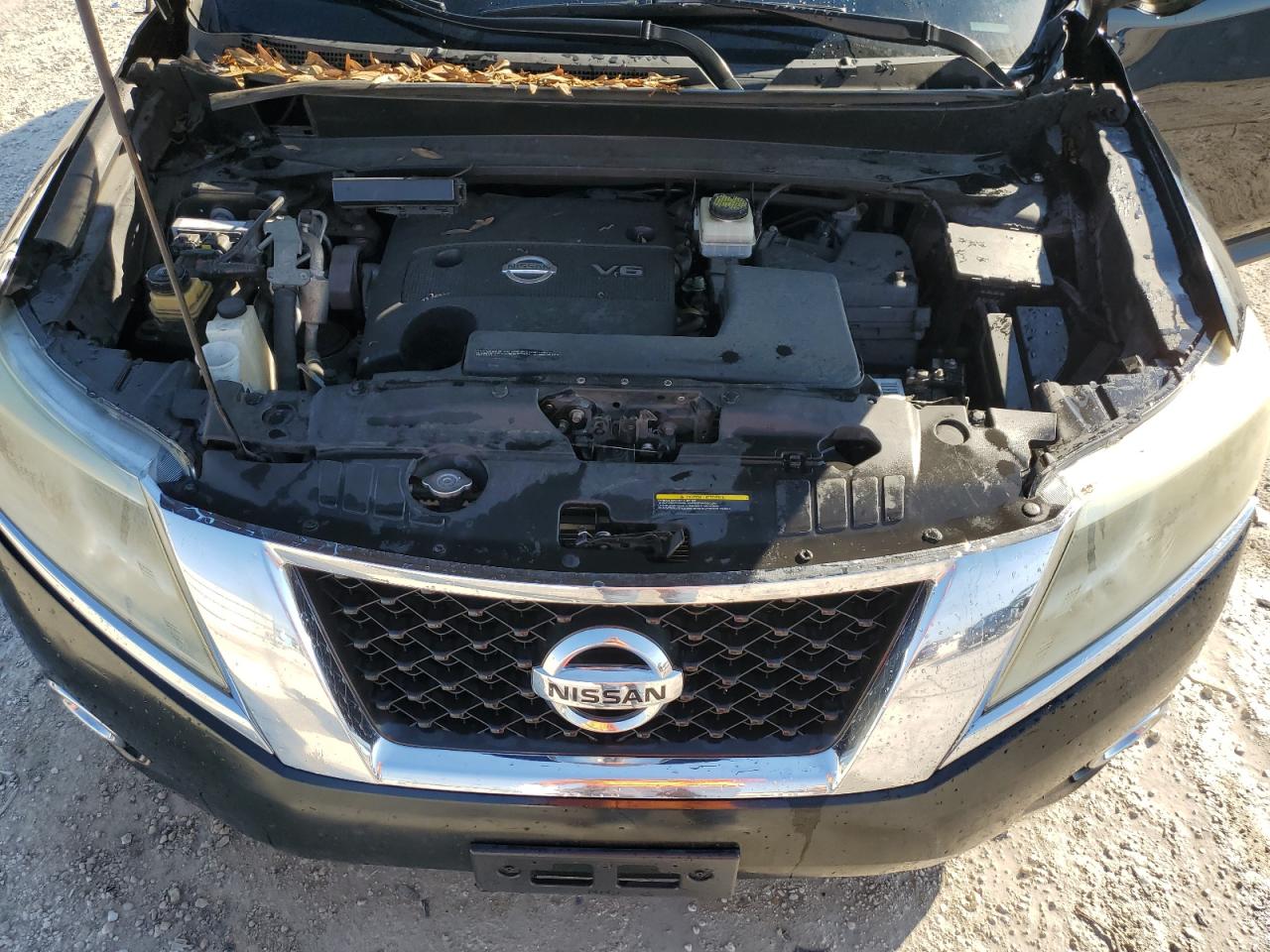 2015 Nissan Pathfinder VIN 5N1AR2MNXFC621325 Copart auction photo, rear end / burn damage thumbnail 12