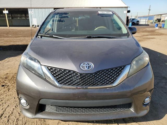 2011 Toyota Sienna VIN 5TDXK3DC6BS113711 Copart auction photo, side / rear end damage thumbnail 5