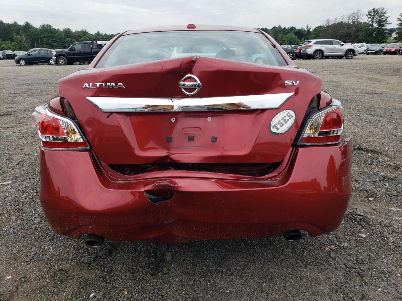 2015 Nissan Altima VIN 1N4AL3AP1FC144596 Copart auction photo, rear end / minor dent/scratches damage thumbnail 6