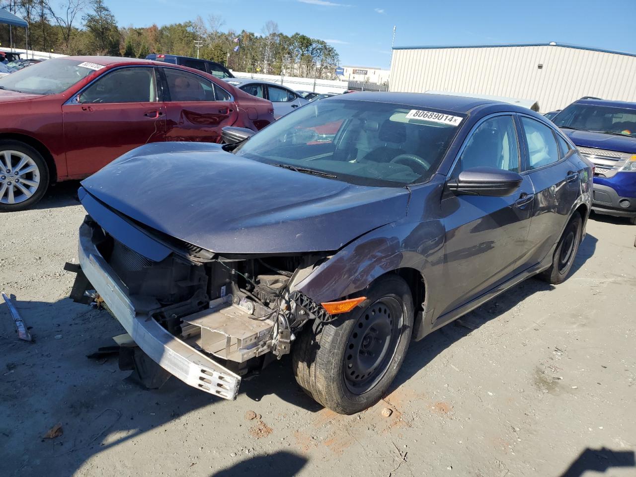 2017 Honda Civic VIN 19XFC2F52HE225104