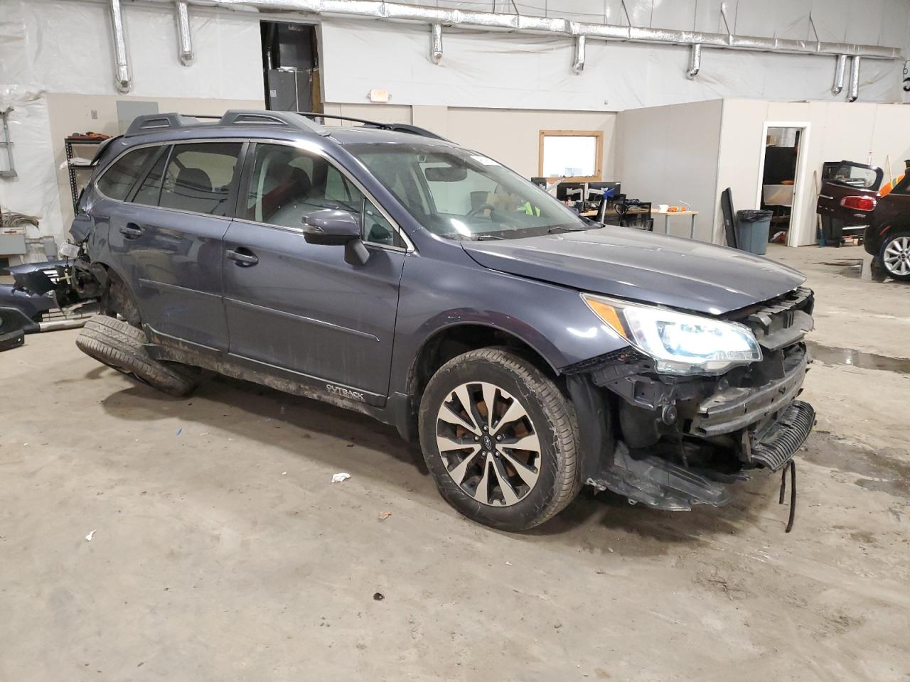 2017 Subaru Outback VIN 4S4BSANCXH3340225 Copart auction photo, rear end / all over damage thumbnail 4