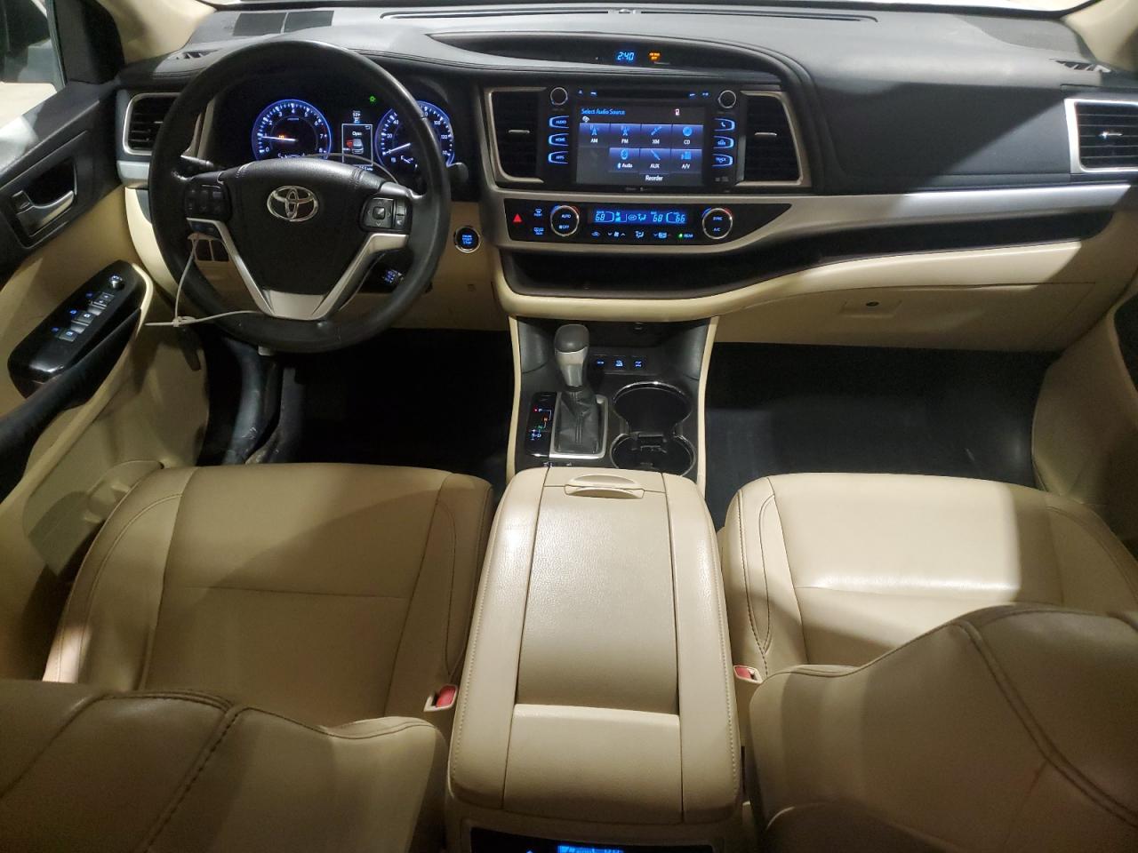 2015 Toyota Highlander VIN 5TDJKRFH9FS080646 Copart auction photo, side damage thumbnail 8