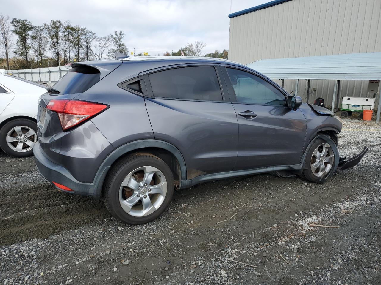 2016 Honda HR-V VIN 3CZRU5H79GM722627 Copart auction photo, front end damage thumbnail 3