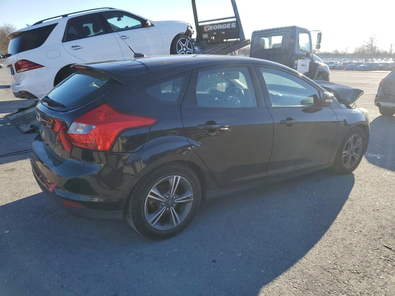 2014 Ford Focus VIN 1FADP3K20EL166155 Copart auction photo, front end damage thumbnail 3