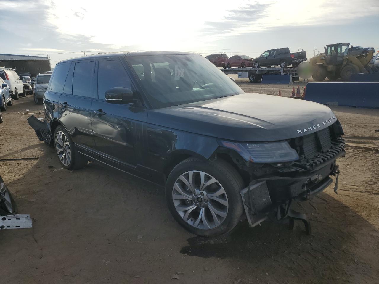 2020 Land Rover Range Rover VIN SALGS2SE1LA403957 Copart auction photo, front end damage thumbnail 4