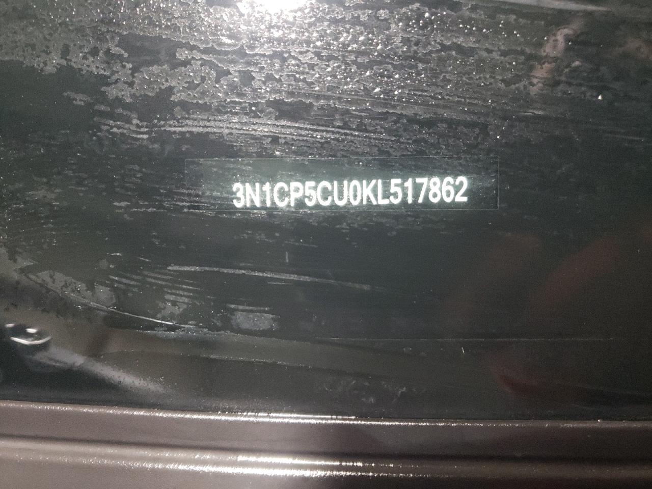 2019 Nissan Kicks VIN 3N1CP5CU0KL517862 Copart auction photo, side damage thumbnail 12
