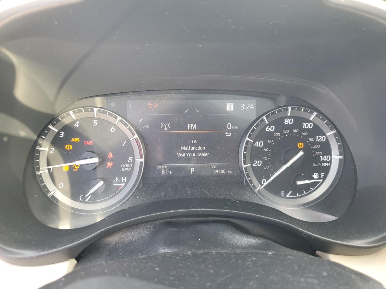 2020 Toyota Highlander VIN 5TDGZRAH1LS023866 Copart auction photo, front end / rear end damage thumbnail 9