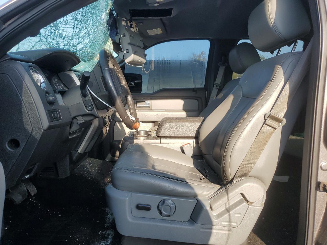 2014 Ford F-150 VIN 1FTFW1EF4EFA05265 Copart auction photo, top/roof damage thumbnail 7