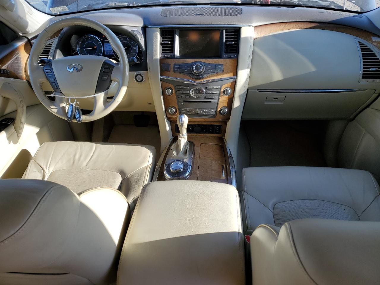 2012 Infiniti QX56 VIN JN8AZ2NC9C9317000 Copart auction photo, minor dent/scratches damage thumbnail 8
