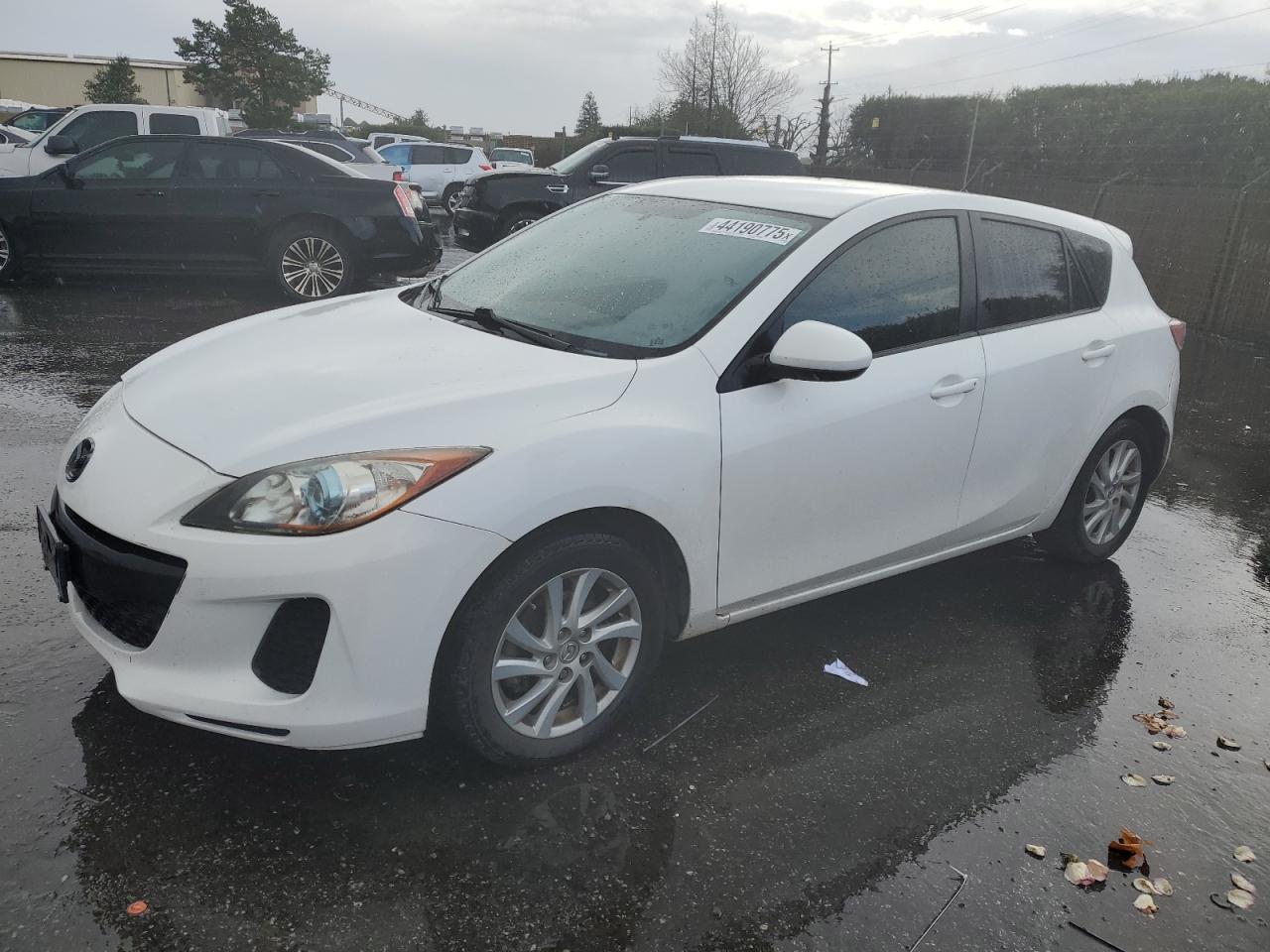 2012 Mazda 3 VIN JM1BL1L80C1545802