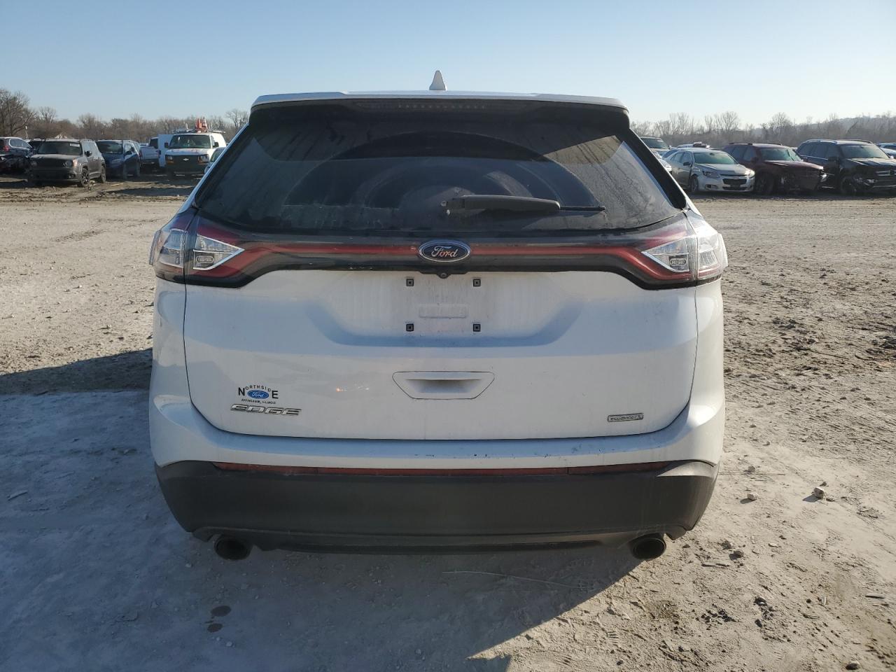 2018 Ford Edge VIN 2FMPK3G92JBC53654 Copart auction photo, front end / minor dent/scratches damage thumbnail 6