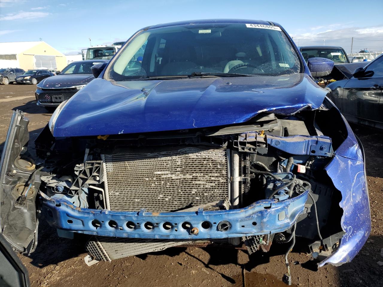 2013 Ford Escape VIN 1FMCU9GX3DUB92534 Copart auction photo, front end damage thumbnail 5