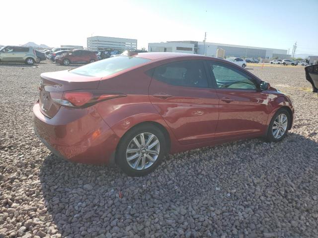 2016 Hyundai Elantra VIN 5NPDH4AE7GH721120 Copart auction photo, vandalism damage thumbnail 3