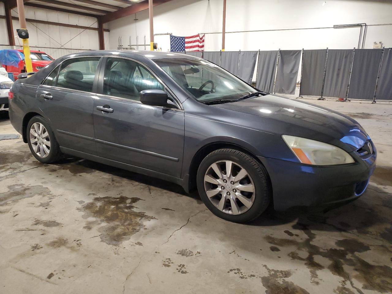 2005 Honda Accord VIN 1HGCM66305A058229 Copart auction photo, side damage thumbnail 4