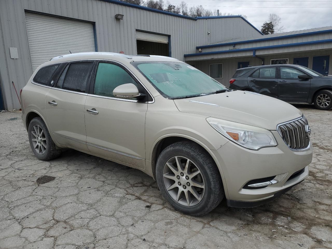 2015 Buick Enclave VIN 5GAKVBKD4FJ353304 Copart auction photo, side damage thumbnail 4