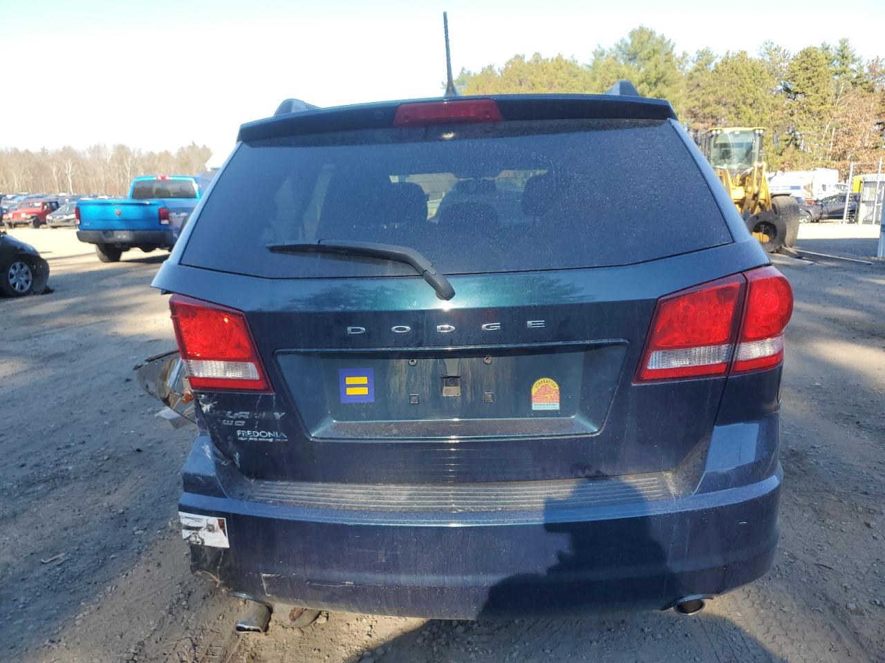 2015 Dodge Journey VIN 3C4PDDAG5FT753430 Copart auction photo, all over damage thumbnail 6