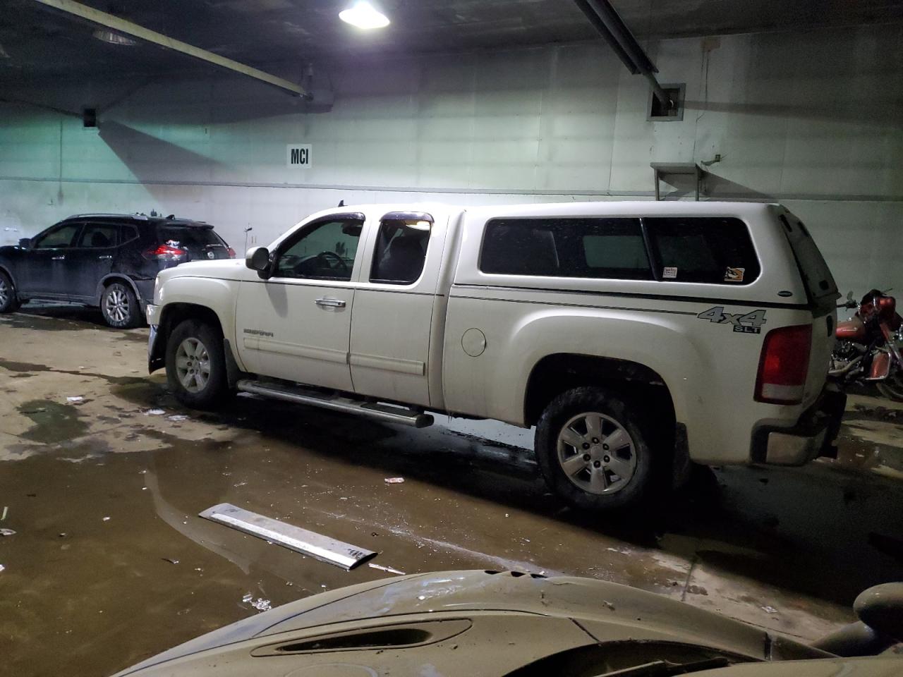 2010 GMC Sierra VIN 1GTSKWE32AZ231651 Copart auction photo, front end damage thumbnail 2