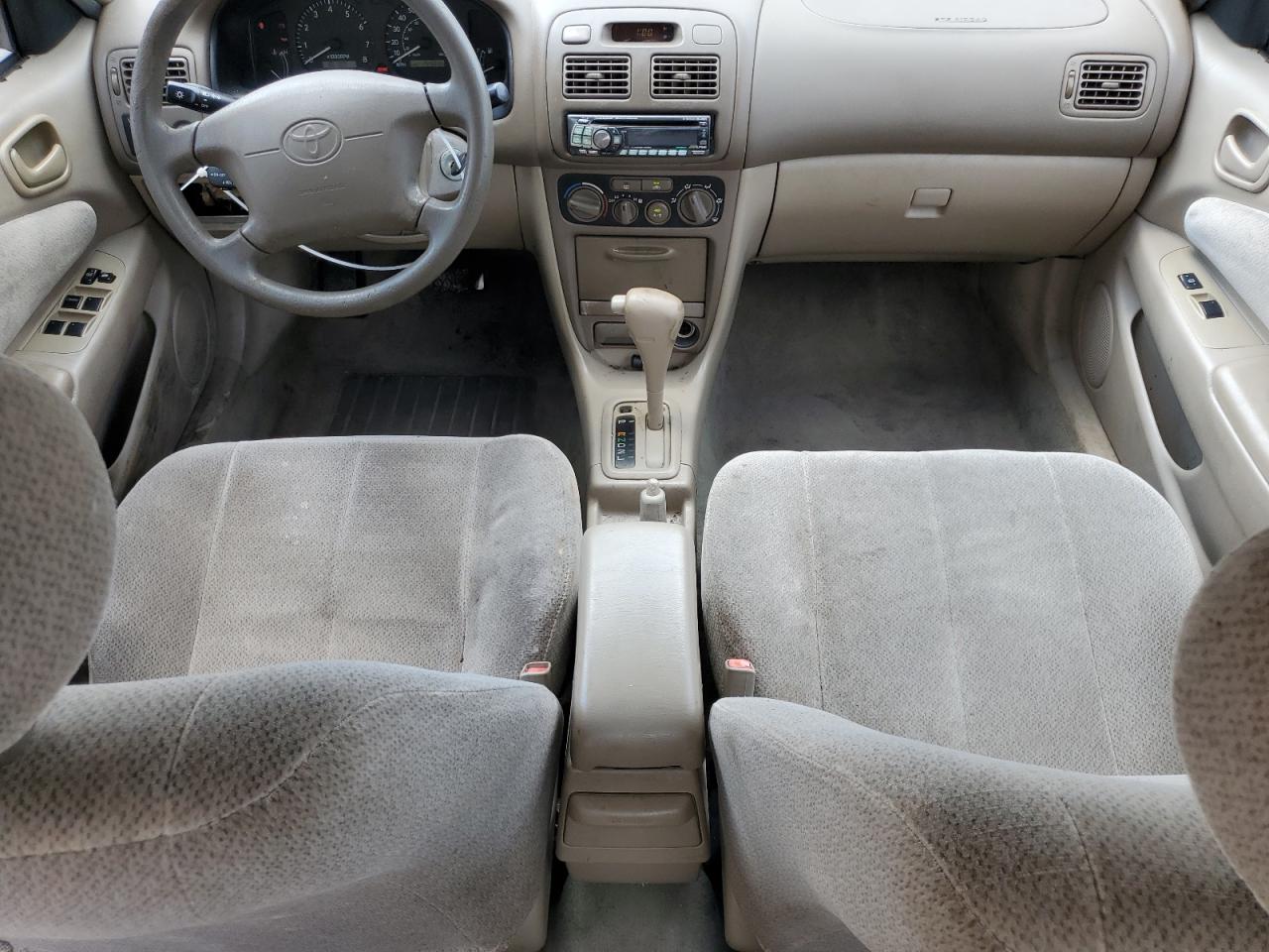 2002 Toyota Corolla VIN 1NXBR12E92Z565173 Copart auction photo, burn - engine damage thumbnail 8