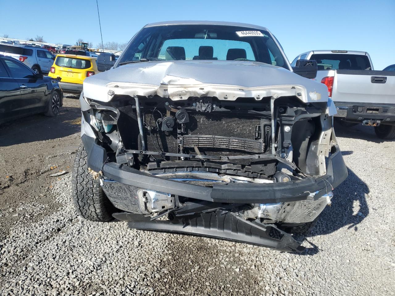 2013 Ford F-150 VIN 1FTNF1EF0DKG19621 Copart auction photo, front end / side damage thumbnail 5