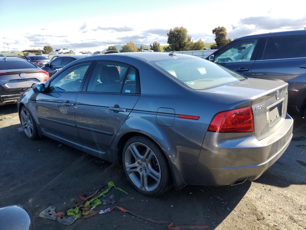 2004 Acura TL VIN 19UUA66204A021099 Copart auction photo, front end damage thumbnail 2