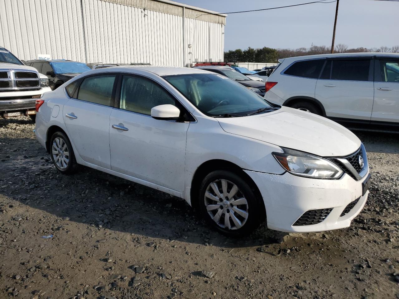 2018 Nissan Sentra VIN 3N1AB7AP7JY322213 Copart auction photo, side / minor dent/scratches damage thumbnail 4