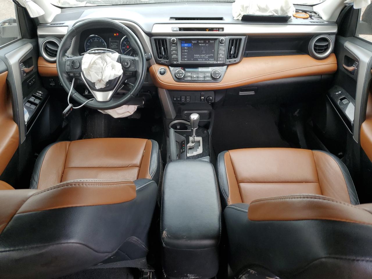 2017 Toyota RAV 4 VIN 2T3YFREV2HW354250 Copart auction photo, front end / side damage thumbnail 8