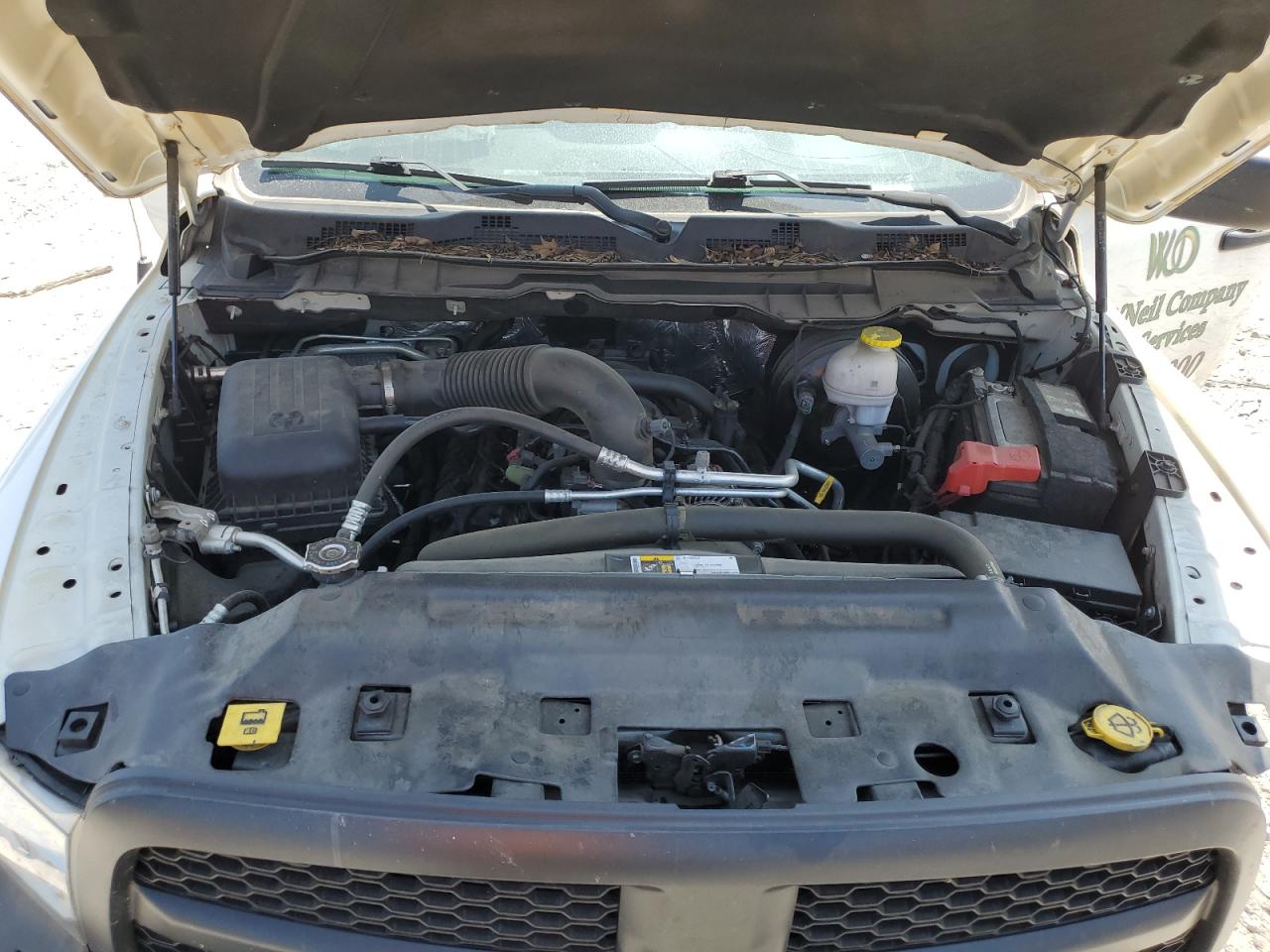 2021 RAM 1500 VIN 3C6RR7KT0MG615850 Copart auction photo, front end / undercarriage damage thumbnail 11