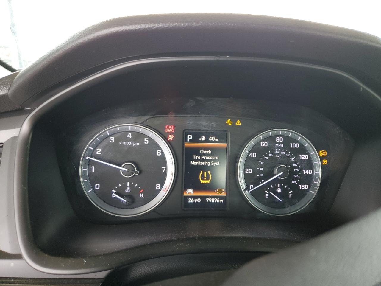 2019 Hyundai Sonata VIN 5NPE34AF8KH803572 Copart auction photo, front end / side damage thumbnail 9